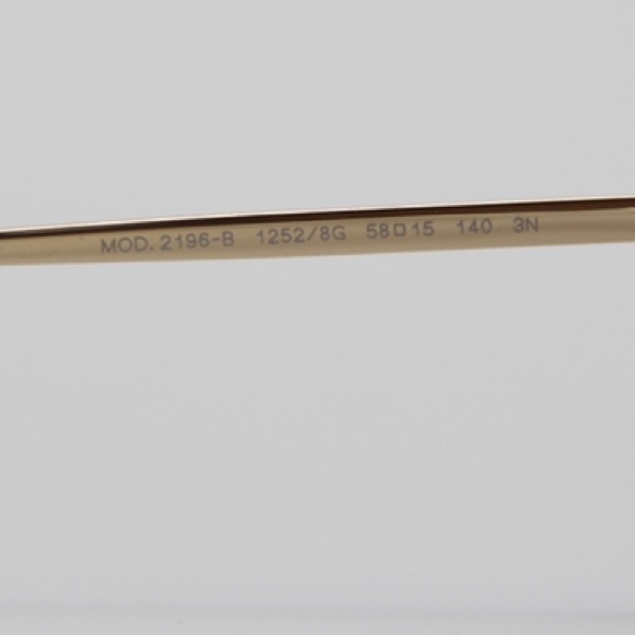 NEW VE2196 1252/8G SUNGLASSES VERSACE MOD 2196-B EYEWEAR VERSACE VE2196B - Picture 8 of 9